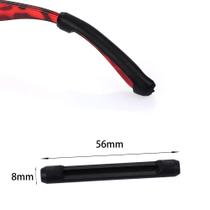 Kit 2 Pares Ponteira Protetora Orelha Óculos Silicone