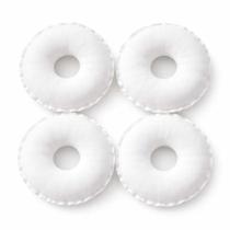 Kit 2 Pares Rosquinha para Seios Amamentação Algodão 100% Antialérgica Protetor Mamilo Lactante Conf Kit 2 Pares Rosquinha para Seios Amamentação Algodão 100% Antialérgica Protetor Mamilo Lactante Conf