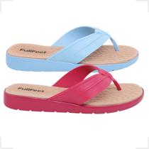 Kit 2 Pares Sandália Feminina Chinelo Feminino Poderosa Leve Macia E Confortável Ortopédica Ergonômica Antiderrapante