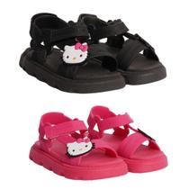 Kit 2 Pares Sandália Infantil Hello Kitty Menina Estilosa e Confortável