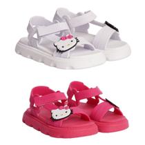 Kit 2 Pares Sandália Infantil Hello Kitty Menina Estilosa e Confortável