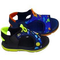 Kit 2 Pares Sandália Infantil Masculina Papete de Criança Menino Lançamento Dinossauro Confortável Dino Planeta Presente - Shoes Kids