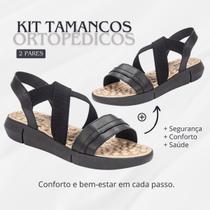 Kit 2 Pares Sandália Tamanco Ortopédico Para Esporão Macio - Uniflex
