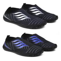 Kit 2 Pares Sapatilha Hibrida Bike Trilha Aquatica Neoprene