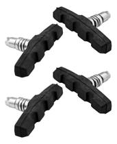 Kit 2 Pares Sapatinha De Freio V-Brake 70M Pastilha