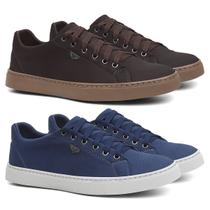 Kit 2 Pares Saptaênis Masculino Tênis Casual Dia Dia Confortável Leve Macio Kit 2 Pares Saptaênis Masculino Tênis Casual Dia Dia Confortável Leve Macio