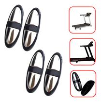 Kit 2 Pares Sensor Hand Grip Universal Esteira Bike Elíptico