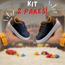 Kit 2 Pares Tênis Baby Infantil Menina Escolar Casual Conforto e Estilo Envio Imediato
