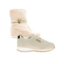 Kit 2 Pares Tênis e Botinha Feminina Infantil Menina Escolar