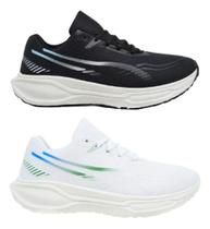 Kit 2 Pares Tênis Elite Premium Unissex Caminhada Academia