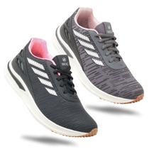 Kit 2 Pares Tênis Feminino Academia Corrida Caminhada Combo