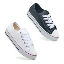 Kit 2 Pares Tenis Infantil All Ligth Star Casual Conection