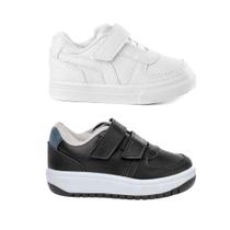 Kit 2 Pares Tenis Infantil Escolar Masculino Funfy