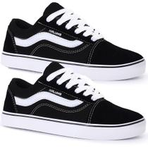Kit 2 Pares Tenis Kalum Old Skol Unissex