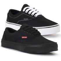 Kit 2 Pares Tenis Kalum Street Skatista Masculino e Feminino