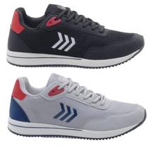 Kit 2 Pares Tênis Masculino Esportivo Leve Macio Kit 2 Pares Tênis Masculino Esportivo Leve Macio