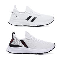 Kit 2 Pares Tênis Para Caminhada Treino e Academia MasculinoeFeminino