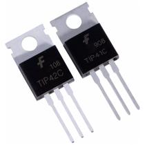 Kit 2 Pares Tip41c + Tip42c Pci Eletroparts 4 Peças