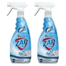 Kit 2 Passa Roupa Líquido 500ml Formula Com Silicone