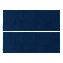 Kit 2 Passadeiras Macarrãozinho Bolinha Antiderrapante Cozinha Banheiro 40x110 Dallas Corttex Azul Marinho Kit 2 Passadeiras Macarrãozinho Bolinha Antiderrapante Cozinha Banheiro 40x110 Dallas Corttex Azul Marinho