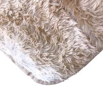Kit 2 Passadeiras Tapete Peludo Beira de Cama Sofá Aparador