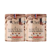 Kit 2 Pasta de Amendoim Com Proteína Whey Protein 600g Chef Whey