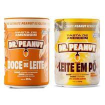 Kit 2 Pasta de amendoim Dr Peanut 250g Sabores Zero Açucares Sem Glúten 2 Unidades Experimente! Sabores:Doce L. e Leite Kit 2 Pasta de amendoim Dr Peanut 250g Sabores Zero Açucares Sem Glúten 2 Unidades Experimente! Sabores:Doce L. e Leite