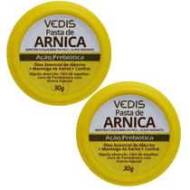 Kit 2 Pasta De Arnica Com Ação Prebiótica 30G - Vedis