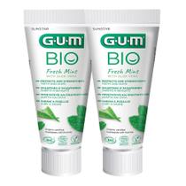 Kit 2 Pasta de Dente Gel 99.2g Creme Dental Menta Fresca Aloe Vera Dental Gum Bio Kit 2 Pasta de Dente Gel 99.2g Creme Dental Menta Fresca Aloe Vera Dental Gum Bio