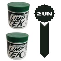 KIT 2 Pasta de limpeza Lavagem a Seco Multiuso limp tek 500g