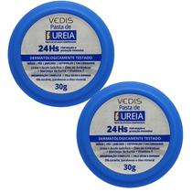 Kit 2 Pasta De Ureia 10% Ultra Hidratante 30G - Vedis