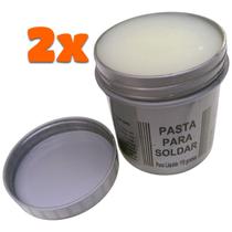 Kit 2 Pasta para Soldar Eletrônica Componente Smd Pci Fluxo Soft