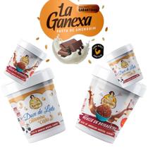 Kit 2 Pastas La Ganexa 450G Zero Açucar Brigadeira + 1 Sabor