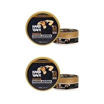 Kit 2 Pastas Modeladora Gel Para Cabelo Extra Forte Incolor 150g Hard Hair