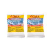 Kit 2 Pastilha Tablete Estabilizado Genclor T-200 Genco 200g