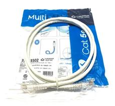 Kit 2 Patch Cord Furukawa Multilan Cat5e 1,5mt Branco 35103502