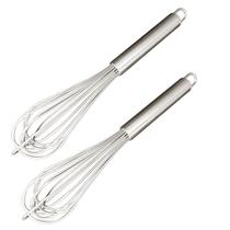 Kit 2 Pç Fouet Batedor Profissional De Ovos E Massas 34 Cm
