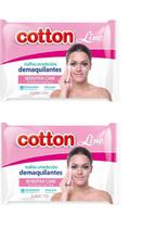 Kit 2 PC Lenços Umedecidas Demaquilantes 24Uni Extra Suave Kit 2 PC Lenços Umedecidas Demaquilantes 24Uni Extra Suave