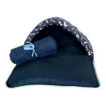 Kit 2 Pçs Cama Iglu e Toca e Saco de Dormir Pet 2 em 1 Téo Impermeável Kit 2 Pçs Cama Iglu e Toca e Saco de Dormir Pet 2 em 1 Téo Impermeável