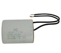 Kit 2 pçs - capacitor de partida 15uf x 400v - 15ufx400v - I-Q