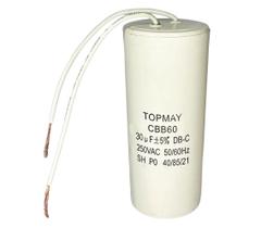 Kit 2 pçs - capacitor de partida 30uf x 250v - 30ufx250v