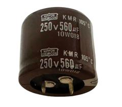 Kit 2 pçs - capacitor eletrolitico 560x250v - 560uf x 250v Kit 2 pçs - capacitor eletrolitico 560x250v - 560uf x 250v