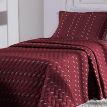 Kit 2 Pçs Cobre Leito Solteiro Heitor Hipercal 400 Fios Bordado