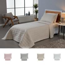 Kit 2 Pçs Cobre Leito Solteiro Soft Dupla Face Matelado Kit 2 Pçs Cobre Leito Solteiro Soft Dupla Face Matelado