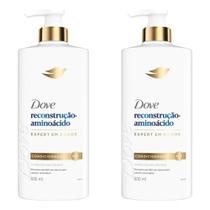 Kit 2 Pçs Dove Condicionador Reconstrução + Aminoácido 600ml Kit 2 Pçs Dove Condicionador Reconstrução + Aminoácido 600ml