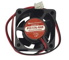 Kit 2 pçs microventilador 40x40x20mm - 12v - ventoinha Kit 2 pçs microventilador 40x40x20mm - 12v - ventoinha