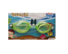 Kit 2 pçs Óculos de Natação e protetor de Ouvido Infantil
