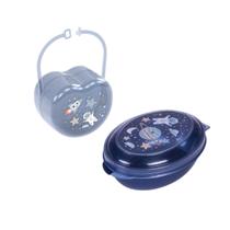 Kit 2 Pçs Porta Chupeta e Saboneteira Bebê menino Astronauta