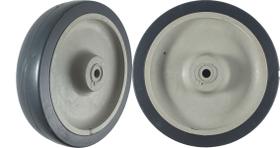 Kit 2 Pcs, Roda Para Carrinho Termoplástica 612, 6 Polegadas - T612F516