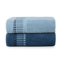 Kit 2 Pçs Toalha de Banho Bossa 340g 130x62cm Kit 2 Pçs Toalha de Banho Bossa 340g 130x62cm